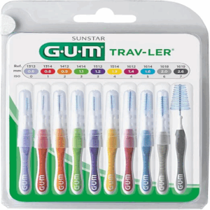TRAVLER BRUSH INTERDENTAL MIXED PACK (10's), SUNSTAR GUM #1699MA (Copy)
