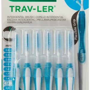 TRAVLER INTERDENTAL BRUSH 1.6MM (6's), SUNSTAR GUM #1614G